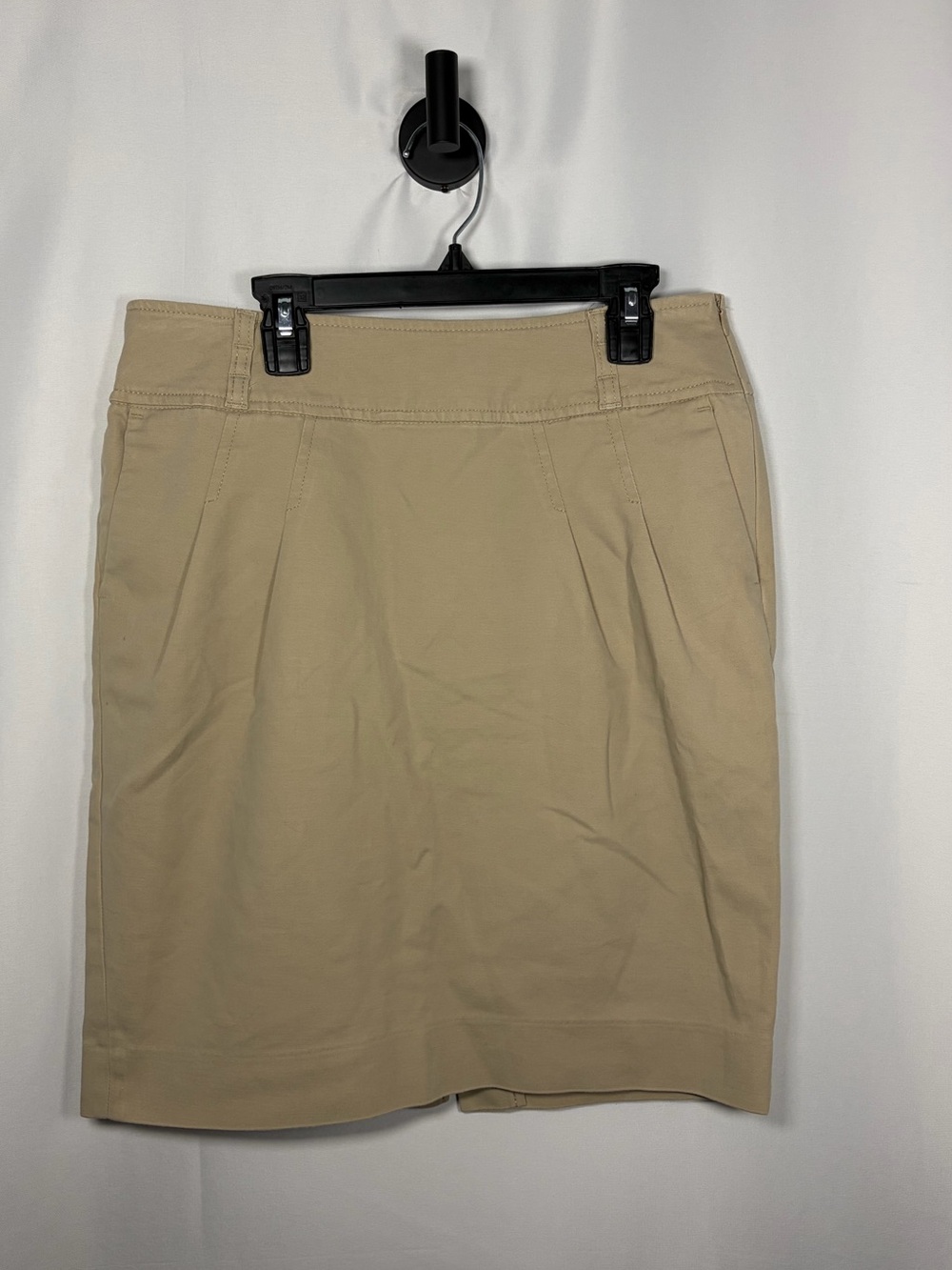 A.n.a Classic Khaki Prep School Midi Academia Pencil Skirt Women’s Size 6